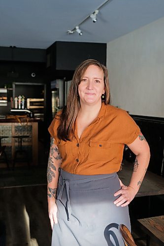 Mike Sudoma / Winnipeg Free Press
Chef Pamela Kirkpatrick of Bonnie Day (formerly the Ruby West) Wednesday afternoon
November 24, 2021