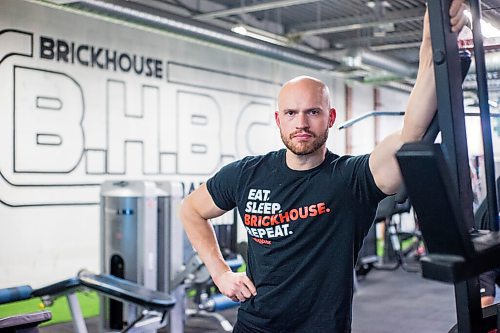 MIKAELA MACKENZIE / WINNIPEG FREE PRESS

Paul Taylor, owner of Brickhouse Gym, poses for a portrait at the gym in Winnipeg on Monday, Nov. 29, 2021. Price increases have affected his business, and in turn, hes had to increase prices a bit. For Gabby story.
Winnipeg Free Press 2021.