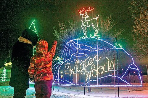 Canstar Community News Nov. 24, 2021 - Workers begin setting up the various Christmas light displays as early as September in order to have everything set up for Dec. 3. One of the highlights on display over the 2.5 kilometre drive this year is the 70 foot tall Christmas tree. (SUPPLIED PHOTO)