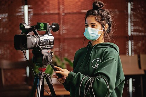 Canstar Community News Anshika Sharma shows off her skill with a camera.
