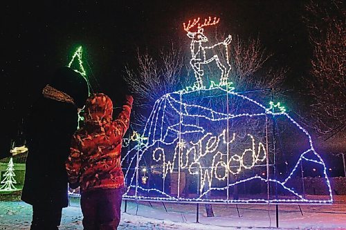 Canstar Community News Nov. 24, 2021 - Workers begin setting up the various Christmas light displays as early as September in order to have everything set up for Dec. 3. One of the highlights on display over the 2.5 kilometre drive this year is the 70 foot tall Christmas tree. (SUPPLIED PHOTO)