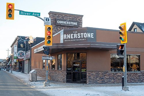 MIKE DEAL / WINNIPEG FREE PRESS
The Cornerstone at 93 Osborne Street will be transforming into a Leopold's Tavern with a planned opening in the new year.
see GABBY story
211206 - Monday, December 06, 2021.