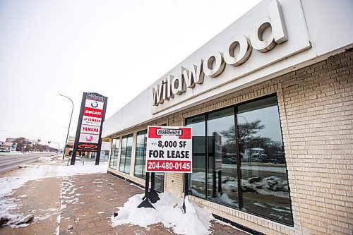 MIKAELA MACKENZIE / WINNIPEG FREE PRESS

The now-shuttered Wildwood Motorsports on Pembina in Winnipeg on Wednesday, Dec. 8, 2021. For Gabby story.
Winnipeg Free Press 2021.