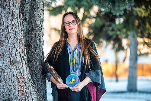 MIKAELA MACKENZIE / WINNIPEG FREE PRESS

Chantell Barker, who is working with Treaty 2 First Nations to establish an alternative to the criminal justice system, poses for a portrait in Winnipeg on Friday, Dec. 10, 2021. For Katie story.
Winnipeg Free Press 2021.