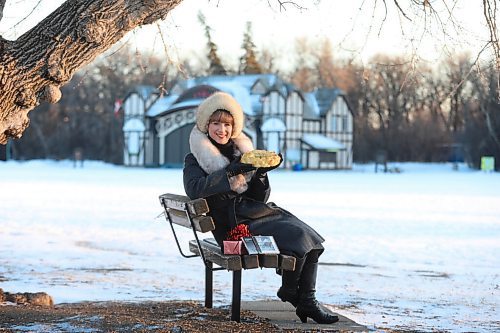 RUTH BONNEVILLE / WINNIPEG FREE PRESS
 

ENT - music matters

Opera singer,  Lara Ciekiewicz has fun having her picture taken with her freshly baked, traditional Ukrainian bread at Assiniboine Park late in the afternoon Monday.  

Photos for feature on Lara Ciekiewicz... "wonder of childhood" and "magic of life",  some of her responses during her interview.   From 
.

Dec 20th,  2021
