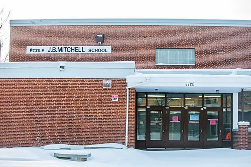 MIKAELA MACKENZIE / WINNIPEG FREE PRESS

J.B. Mitchell School, where Megan Wolff taught nursery and kindergarten, in Winnipeg on Wednesday, Dec. 29, 2021. For Maggie story.
Winnipeg Free Press 2021.