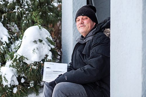 MIKAELA MACKENZIE / WINNIPEG FREE PRESS

Richard Kippen, a landlord who is so far on the hook for a tenants unpaid water bill, poses for a portrait in Winnipeg on Wednesday, Jan. 5, 2022. For Joyanne story.
Winnipeg Free Press 2022.