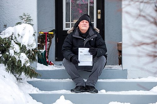 MIKAELA MACKENZIE / WINNIPEG FREE PRESS

Richard Kippen, a landlord who is so far on the hook for a tenants unpaid water bill, poses for a portrait in Winnipeg on Wednesday, Jan. 5, 2022. For Joyanne story.
Winnipeg Free Press 2022.