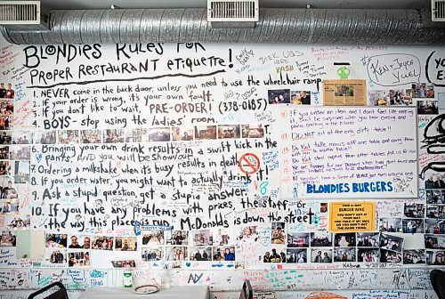 JESSICA LEE / WINNIPEG FREE PRESS

The interior of Blondies Burgers is photographed on January 11, 2022.

Reporter: Dave









