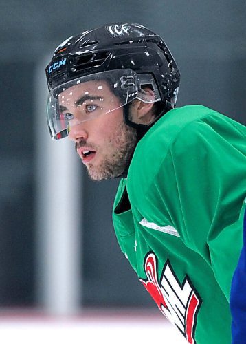 RUTH BONNEVILLE / WINNIPEG FREE PRESS


SPORTS - Ice practice

Jack Finley (no. 26), practices with his Ice teammates at 
Rink training centre Tuesday.

Feature on NEWLY acquired centre Jack Finley (no. 26)

Mike Sawatzky  | Sports Reporter

Jan 11th,  2022
