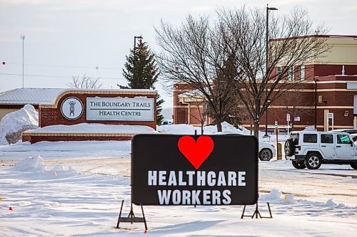 MIKAELA MACKENZIE / WINNIPEG FREE PRESS

The Boundary Trails Health Centre on Wednesday, Jan. 12, 2022. For Malak story.
Winnipeg Free Press 2022.