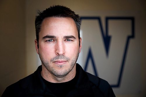 MIKE DEAL / WINNIPEG FREE PRESS
Winnipeg Blue Bombers Director of Health and Performance as well as Head Athletic Therapist, Alain Couture, has been with the team for 18 seasons and thought he had seen it all. But coming off a cancelled season and playing in the middle of a pandemic was unique to anything Couture had experienced before. 
See Taylor Allen story
220118 - Tuesday, January 18, 2022.