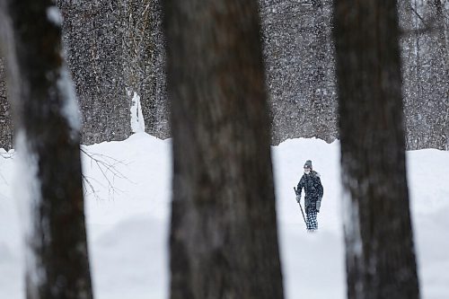 JOHN WOODS / WINNIPEG FREE PRESS
A person skates at St. Vital Park, Sunday, January 23, 2022. 

Re: standup