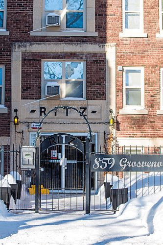 MIKAELA MACKENZIE / WINNIPEG FREE PRESS

859 Grosvenor (The Ritz) in Winnipeg on Thursday, Jan. 27, 2022. Premier Heather Stefanson failed to disclose the sale of $32 million in property, including this address, in 2016 and 2019 and hasn't been able to say why. For Carol Sanders story.
Winnipeg Free Press 2022.