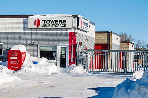 MIKAELA MACKENZIE / WINNIPEG FREE PRESS

351 Saulteaux Cres (Towers Self Storage) in Winnipeg on Thursday, Jan. 27, 2022. Premier Heather Stefanson failed to disclose the sale of $32 million in property, including this address, in 2016 and 2019 and hasn't been able to say why. For Carol Sanders story.
Winnipeg Free Press 2022.