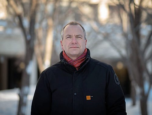 JESSICA LEE / WINNIPEG FREE PRESS

Shaun Loney poses for a portrait near City Hall on January 28, 2022.

Reporter: Joyanne





