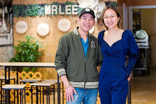 MIKAELA MACKENZIE / WINNIPEG FREE PRESS

Owners Ho Le (left) and Hang Pham pose for a portrait at the newly opened Banh Mi Mr. Lee in Winnipeg on Tuesday, Feb. 1, 2022. For Ben Waldman story.
Winnipeg Free Press 2022.