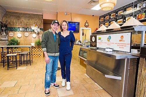 MIKAELA MACKENZIE / WINNIPEG FREE PRESS

Owners Ho Le (left) and Hang Pham pose for a portrait at the newly opened Banh Mi Mr. Lee in Winnipeg on Tuesday, Feb. 1, 2022. For Ben Waldman story.
Winnipeg Free Press 2022.