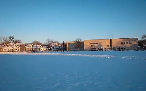 JESSICA LEE / WINNIPEG FREE PRESS

520 Magnus Avenue, the site of a grisly murder back in 1913 is now a school yard. It is photographed on February 2, 2022.

Reporter: Book excerpt




