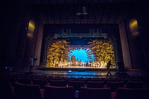 MIKAELA MACKENZIE / WINNIPEG FREE PRESS

The Royal Winnipeg Ballet does a filmed rehearsal of Sleeping Beauty, which will be released digitally, in Winnipeg on Tuesday, Feb. 8, 2022. For --- story.
Winnipeg Free Press 2022.