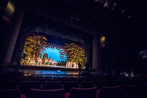 MIKAELA MACKENZIE / WINNIPEG FREE PRESS

The Royal Winnipeg Ballet does a filmed rehearsal of Sleeping Beauty, which will be released digitally, in Winnipeg on Tuesday, Feb. 8, 2022. For --- story.
Winnipeg Free Press 2022.