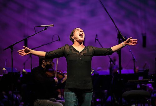 JESSICA LEE / WINNIPEG FREE PRESS

Soprano Andrea Lett sings during a rehearsal with the Winnipeg Symphony Orchestra at Centennial Concert Hall on February 11, 2022. The WSO is performing Unforgettable Classical Favourites on February 12 and 13.








