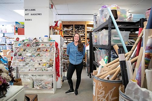 JESSICA LEE / WINNIPEG FREE PRESS

Helga Jackobson, executive director of Arts Junktion, is photographed at the Arts Junktion headquarters in the Exchange District on February 10, 2022.

Reporter: Brenda








