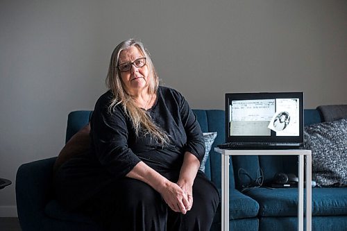 MIKAELA MACKENZIE / WINNIPEG FREE PRESS

Dr. Anne Lindsay, who does archival research in support of locating burial sites of missing Indigenous patients who never returned from Manitoba Tuberculosis Hospitals, poses for a portrait in her home in Winnipeg on Tuesday, Feb. 15, 2022. For Cody Sellar story.
Winnipeg Free Press 2022.