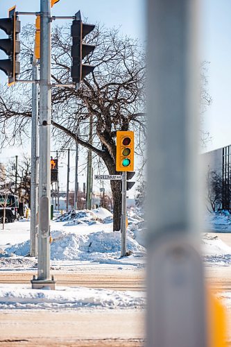 MIKAELA MACKENZIE / WINNIPEG FREE PRESS

The southeast corner of McGillivray Boulevard and Irene Street in Winnipeg on Thursday, Feb. 17, 2022. For Ryan Thorpe story.
Winnipeg Free Press 2022.