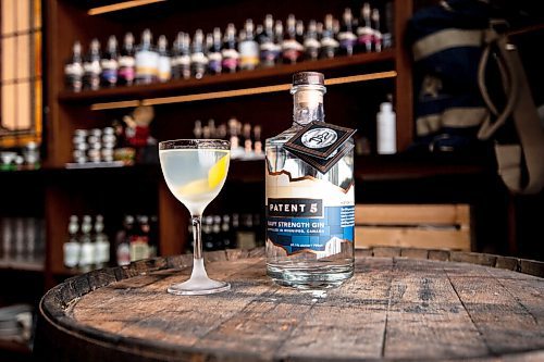 Mike Sudoma / Winnipeg Free Press
A freshly made Navy Strength Martini, made with Patent 5 Navy Strength Gin.
February 18, 2022