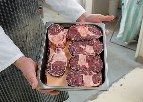 JESSICA LEE / WINNIPEG FREE PRESS

Processed meat cutlets are photographed at Frigs Natural Meats on February 22, 2022.

Reporter: Dave
