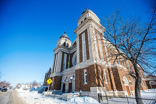 MIKAELA MACKENZIE / WINNIPEG FREE PRESS

Sts. Vladimir & Olga Cathedral, where people are praying for the people of Ukraine and where a vigil will be held this evening, in Winnipeg on Thursday, Feb. 24, 2022. For Erik story.
Winnipeg Free Press 2022.