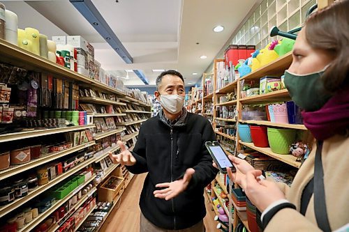 RUTH BONNEVILLE / WINNIPEG FREE PRESS
Local - Rental Waiver
Deals for Dollars owner, Jongsung Jung, explains the challenges he has had with having his business located in the Portage & Main Concourse amidst COVID. Not only has he seen a decrease in business but his store has been broken into and vandalized several times.
See Joyanne story
March 1st, 2022