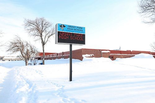 RUTH BONNEVILLE / WINNIPEG FREE PRESS

Building shot of Grant Park High School 

March 1st,  2022