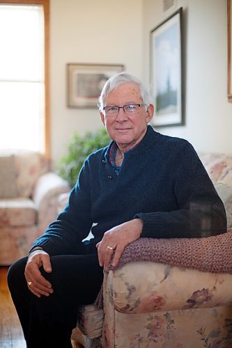 MIKE DEAL / WINNIPEG FREE PRESS
Clark Brownlee, 79, is a retired social worker who volunteers with 1JustCity's Just a Warm Sleep program. 
Just a Warm Sleep offers people who are experiencing homelessness a place to sleep during the winter.
220302 - Wednesday, March 02, 2022.