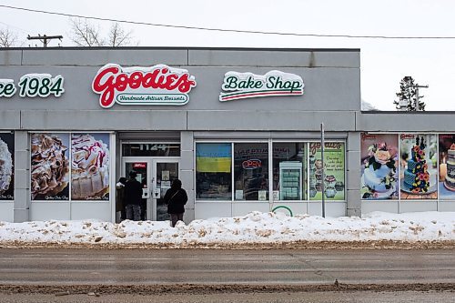Daniel Crump / Winnipeg Free Press. Goodies Bake Shop on Ellice Avenue. The shop, which has a Ukrainian owner, has been raising money to assist with humanitarian relief in Ukraine. March 5, 2022.