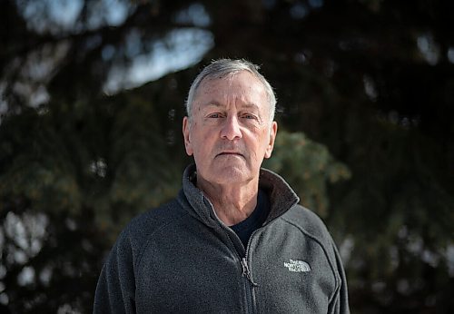 JESSICA LEE / WINNIPEG FREE PRESS

Former Gordon Bell basketball coach Rick Suffield poses for a photo outside his Winnipeg home on March 7, 2022.

Reporter: Mike S
