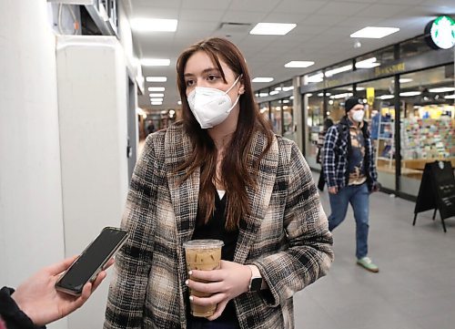 RUTH BONNEVILLE / WINNIPEG FREE PRESS

Local - U of M streeter

Jordan Heinrichs, 1st year U of M student  answer questions about being back on campus with mandates still in place.  

March 9th,  2022
