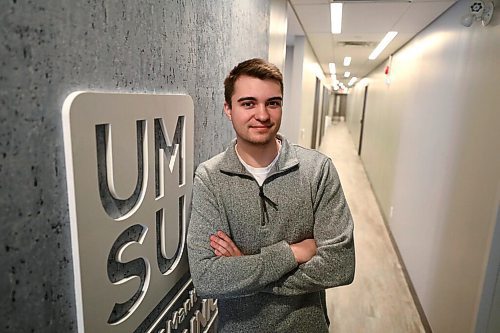 RUTH BONNEVILLE / WINNIPEG FREE PRESS

Local - UMSU pres.

Photo of Brendan Scott, president of the University of Manitoba Students' Union.  

March 9th,  2022
