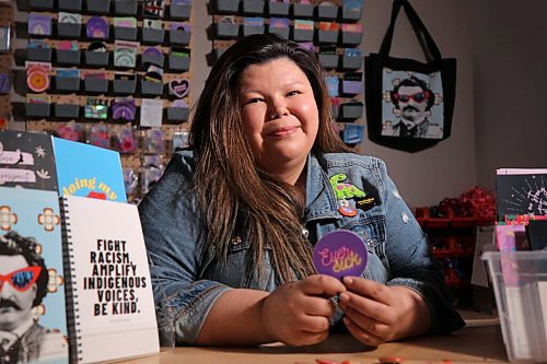 RUTH BONNEVILLE / WINNIPEG FREE PRESS

LOCAL - Nativelovenotes Forever Sick

Reader Bridge
 
Nativelovenotes, a company that makes stickers and other merchandise with designs centred around Indigenous life, will be opening a storefront in May. Amy Jackson founded the business online and dropped out of university to become a full-time entrepreneur. The response to her merchandise has been extraordinary, she says, and the often lighthearted, sometimes poignant designs have struck a chord, not only in Canada, but with Indigenous cultures in places like New Zealand and Alaska.
 
 
Cody Sellar
Reporter |

March 11th,  2022
