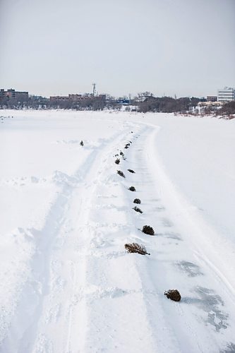 MIKAELA MACKENZIE / WINNIPEG FREE PRESS

The River Trail at Queen Elizabeth Way, which is closed to Churchill Drive, in Winnipeg on Tuesday, March 15, 2022. Standup.
Winnipeg Free Press 2022.