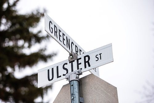 MIKAELA MACKENZIE / WINNIPEG FREE PRESS

Greencrest Avenue near Ulster Street, where a middle-school aged girl was assaulted, in Winnipeg on Wednesday, March 16, 2022. For Erik story.
Winnipeg Free Press 2022.