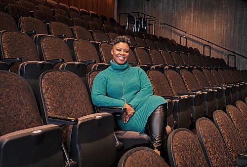 JESSICA LEE / WINNIPEG FREE PRESS

Audrey Dwyer poses for a photo at the Royal Manitoba Theatre Company on March 16, 2022.

Reporter: Jen


