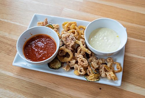 JESSICA LEE / WINNIPEG FREE PRESS

Calamari is photographed on March 15, 2022 at Little Nanas Italian Kitchen.

Reporter: Dave


