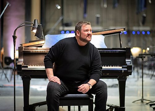 JESSICA LEE / WINNIPEG FREE PRESS

David Pomeroy is photographed on the stage wing at Centennial Concert Hall on March 30, 2022.

Reporter: Holly