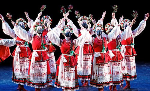 JOHN WOODS / WINNIPEG FREE PRESS
Rusalka Ukrainian Dance Ensemble performs in Stand With Ukraine Benefit Concert at Seven Oaks Performing Arts Centre Sunday, April 3, 2022. The concerts are in support of Ukraine Humanitarian Appeal during the Russian invasion.

Re: Piche