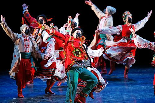 JOHN WOODS / WINNIPEG FREE PRESS
Rusalka Ukrainian Dance Ensemble performs in Stand With Ukraine Benefit Concert at Seven Oaks Performing Arts Centre Sunday, April 3, 2022. The concerts are in support of Ukraine Humanitarian Appeal during the Russian invasion.

Re: Piche