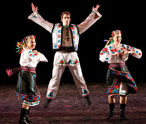 JOHN WOODS / WINNIPEG FREE PRESS
Romanetz Ukrainian Dance Ensemble performs in Stand With Ukraine Benefit Concert at Seven Oaks Performing Arts Centre Sunday, April 3, 2022. The concerts are in support of Ukraine Humanitarian Appeal during the Russian invasion.

Re: Piche