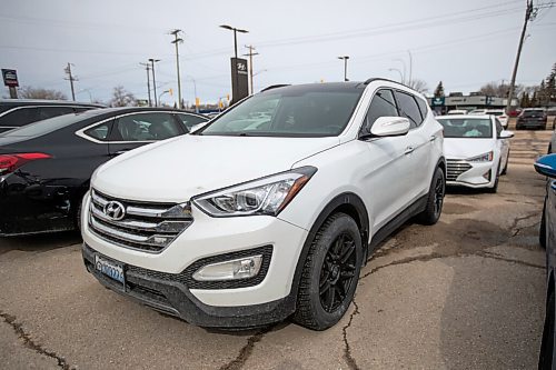 Daniel Crump / Winnipeg Free Press.  D'Arcy Mykietowich, from Charleswood, found his vehicle parked in Polo Park's lot months after it was stolen. It is now at a dealership awaiting repair. April 9, 2022.