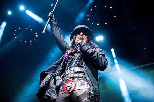 Mike Sudoma / Winnipeg Free Press
Alice Cooper and his band bring their Spring 2022 North American Tour to Canada Life Centre Saturday evening 
April 9, 2022